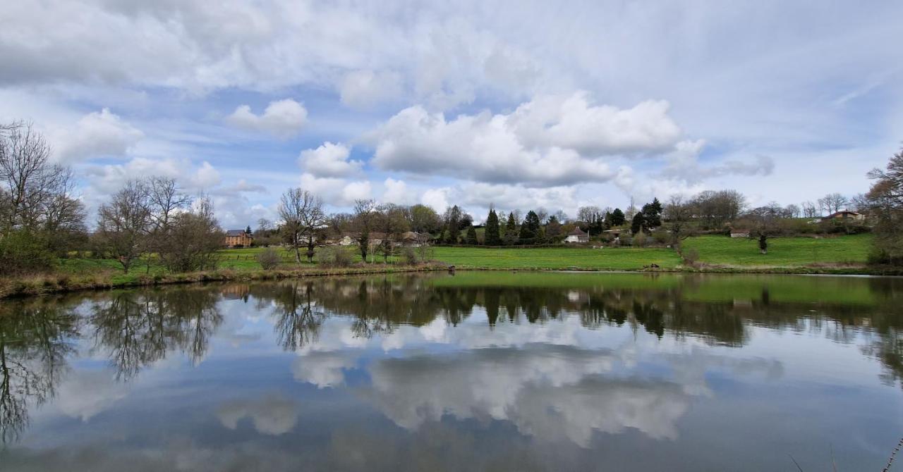 Montel-de-Gelat Domaine Des Pecheries Bed & Breakfast エクステリア 写真